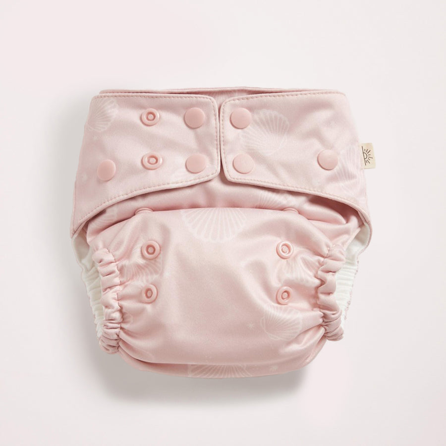 Sea Shells 2.0 Cloth Nappy