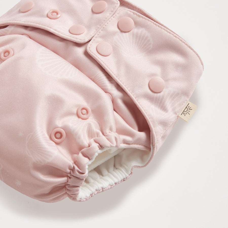 Sea Shells 2.0 Cloth Nappy